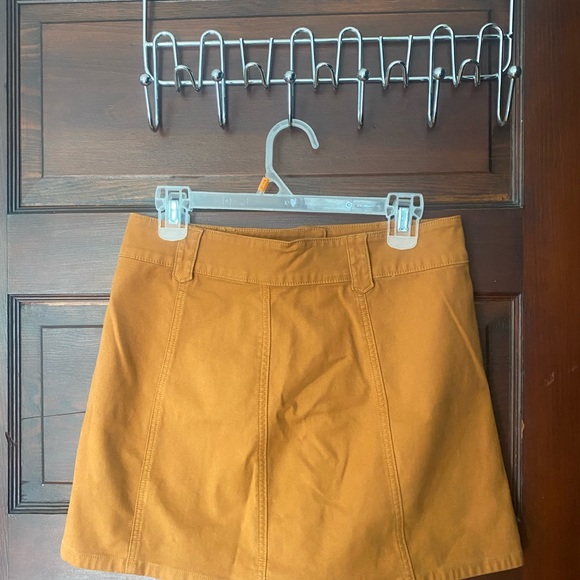Madwell Burnt Orange Skirt - Picture 2 of 2